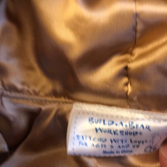 Gold build a bear dog w boots and coat - Picture 4 of 9